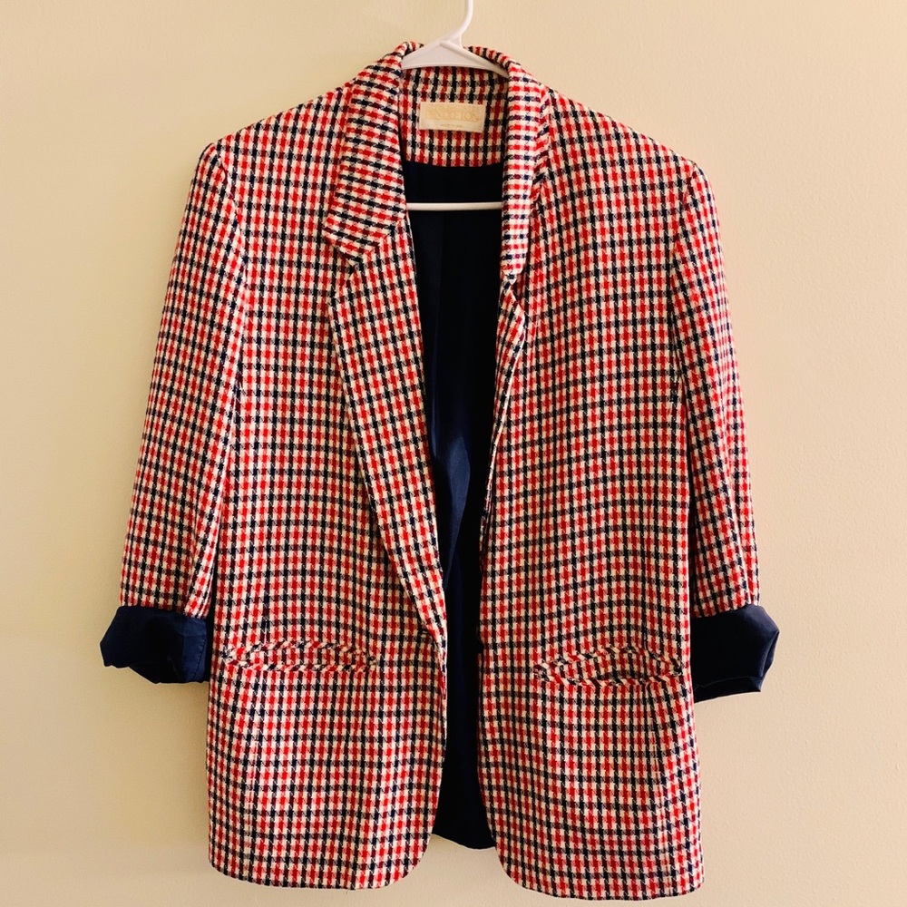 Vintage plaid blazer PENDLETON